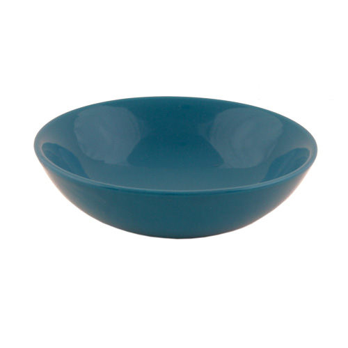 Rucherschale aus Keramik, blau,  14 cm